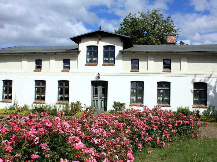 Ferienhaus für 5 Personen, mit Garten und Ausblick, kinderfreundlich in Papendorf