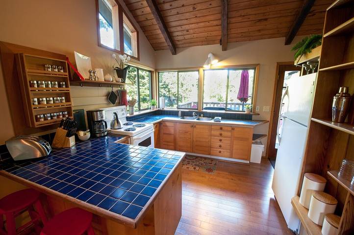 Vakantiehuis voor 6 personen, met terras op Vancouvereiland