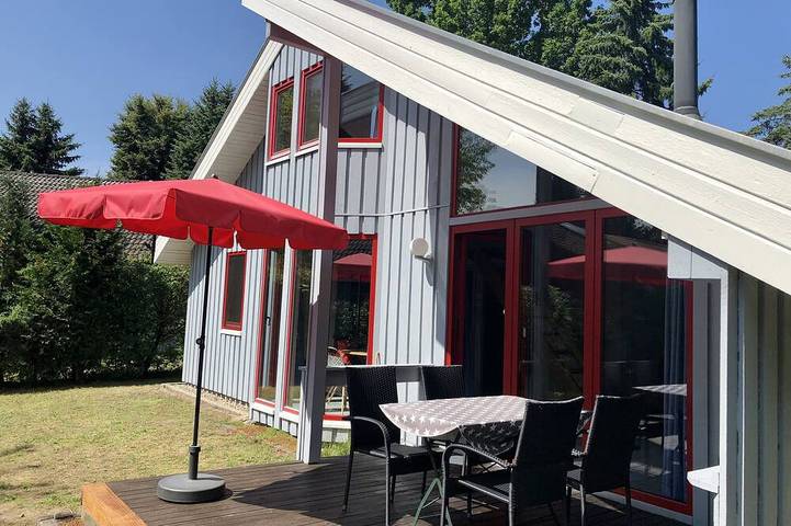 Großes Schwedenhaus im Ferienpark Mirow in Mirow, Mecklenburg-Strelitz