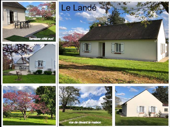 Maison de vacances pour 6 personnes, avec jardin et vue