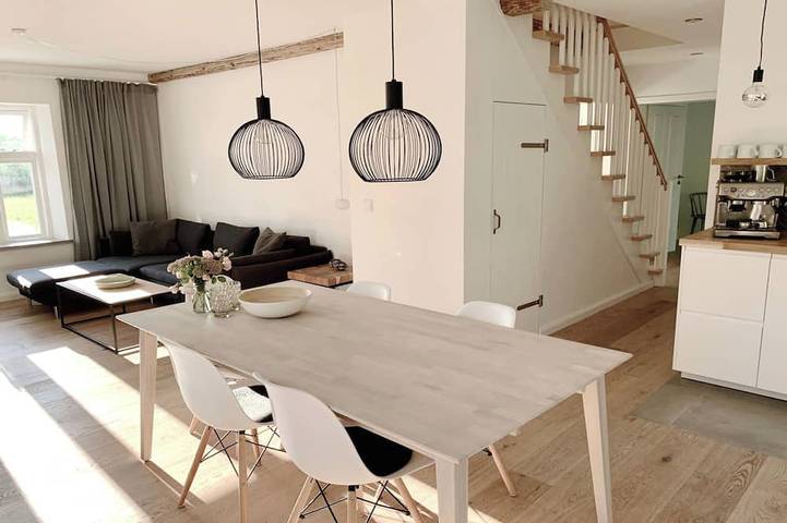 Ferienhaus für 7 Personen, mit Garten und Terrasse sowie Sauna