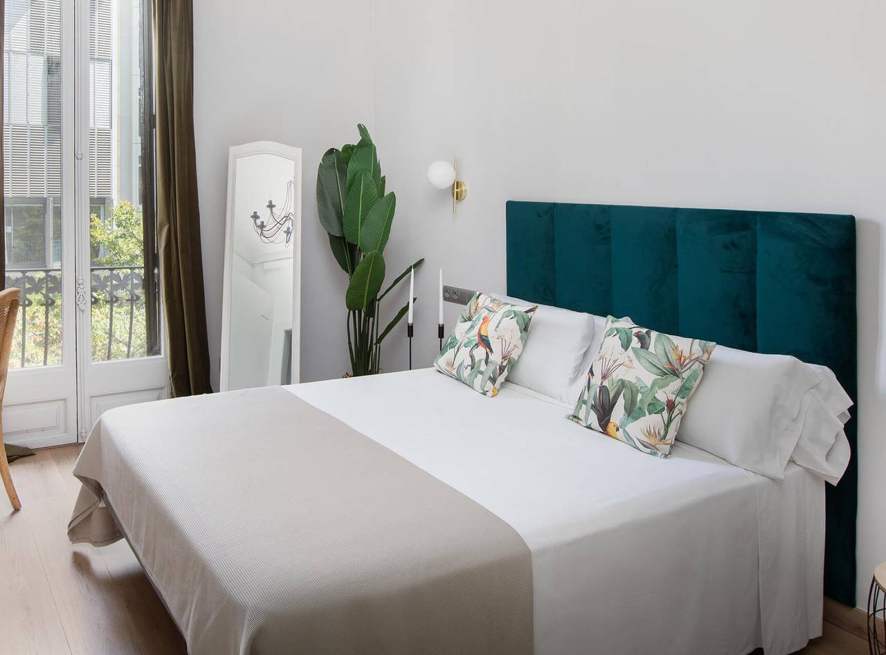 Mar - Deluxe Double room with balcony in Barcelona Centre, Barcellona