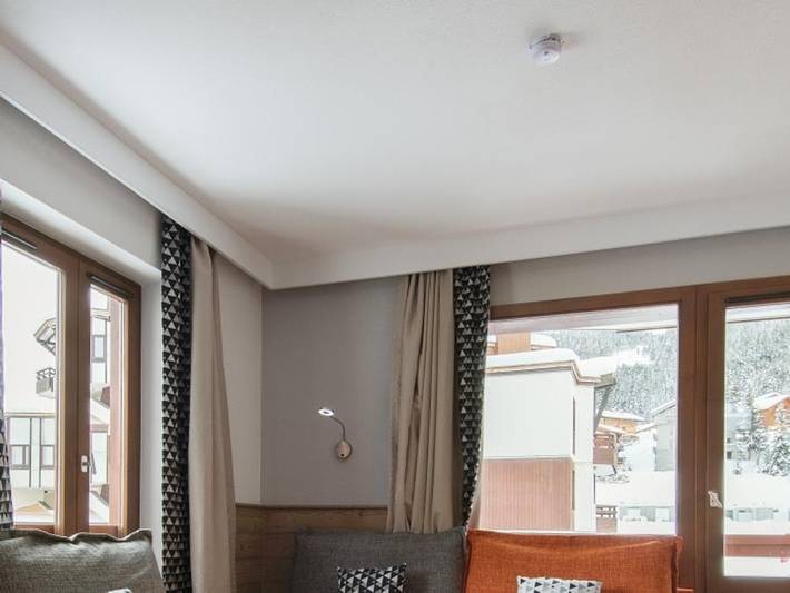 Ganze Wohnung, Pierre & Vacances Résidence Le Britania - Wohnung 4 personen - Balkon in La Perrière, Courchevel