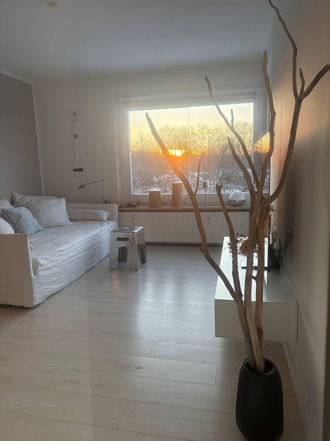 Hel ferielejlighed, Ferienwohnung Lykke Sandwighof in Glücksburg, Flensborg Fjord