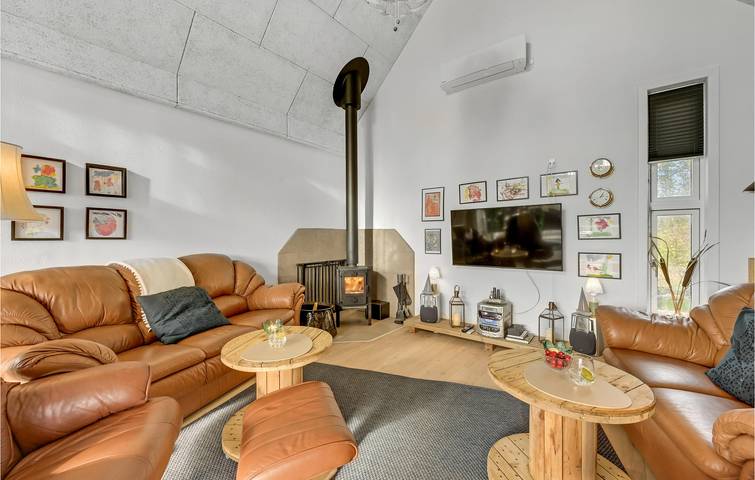 Ferienhaus für 6 Personen mit Terrasse in Vemb, Nissum Fjord
