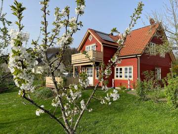 Ferienhaus für 6 Personen, mit Ausblick und Garten, kinderfreundlich in der Fränkische Schweiz