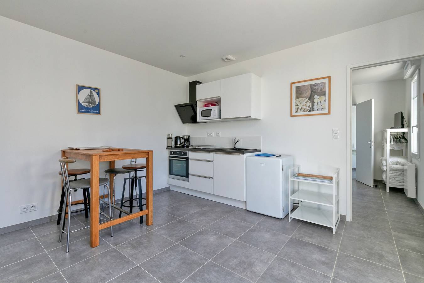 Villa 'La Bleue À 350m De La Mer' mit Wi-Fi in Batz-sur-Mer, Côte d'Amour