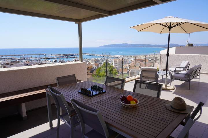 Casa rural para 6 personas, con Vistas al mar y Balcón además de Terraza y Jardín en L' Estartit