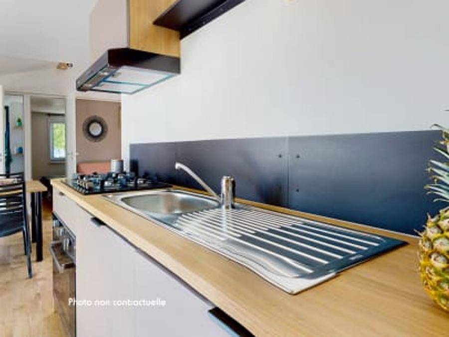 Camping Siblu Le Pipiou Funpass inclus - Mobilhome 6 personas - Essentiel 2bed 6p Signature Clim in Biscarrosse, Côte d’Argent