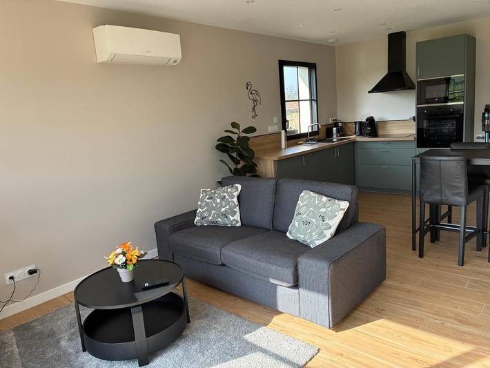 Location de vacances pour 2 personnes, avec Terrasse ainsi que Jardin et Vue à Maresville
