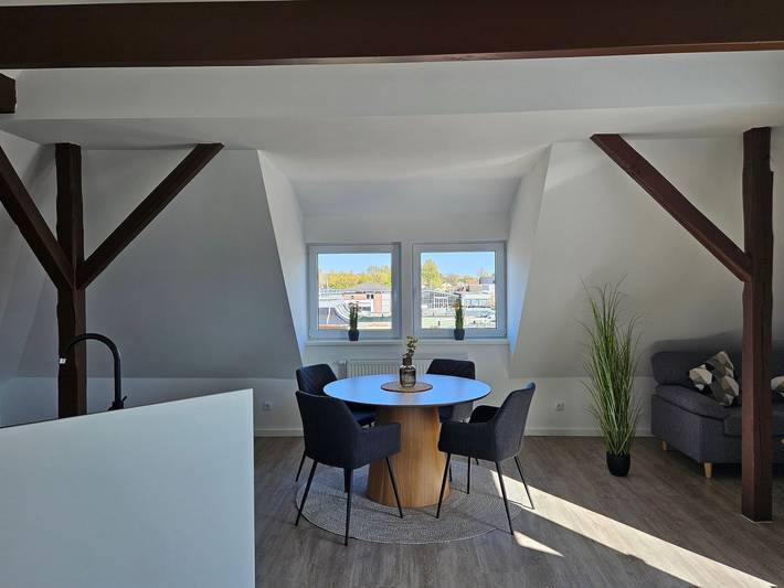 Ferienwohnung für 3 Personen, mit Balkon in Leer - 2
