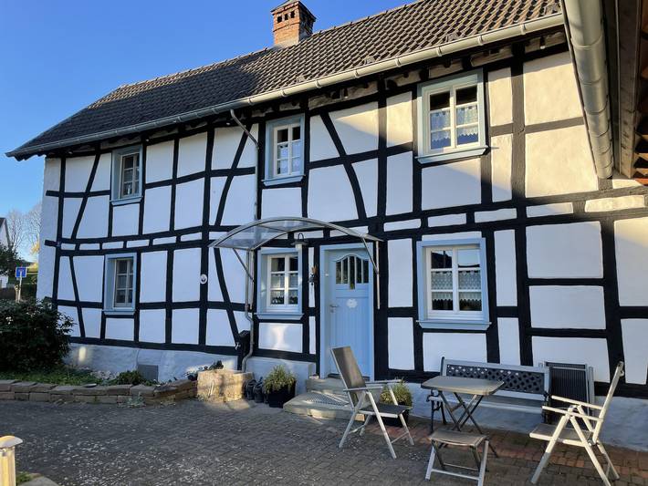 Ferienhaus für 4 Personen, mit Terrasse und Garten