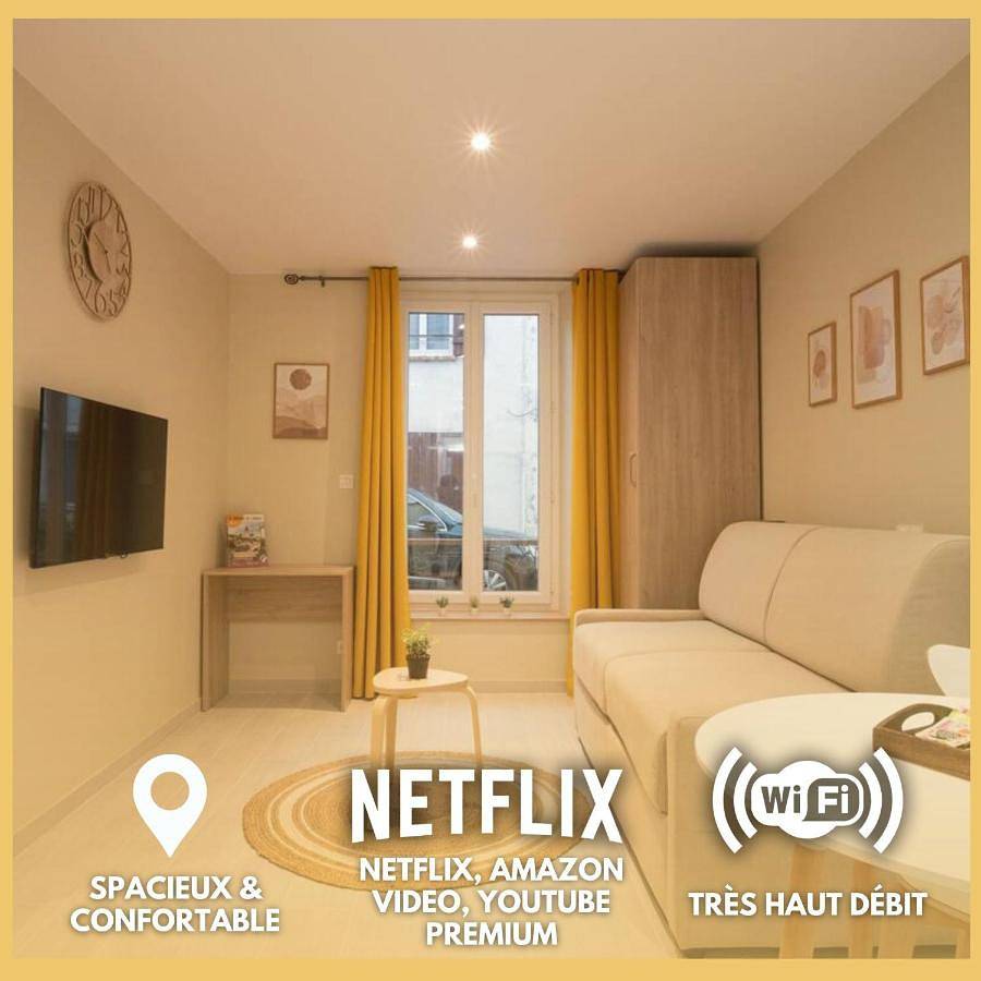Appartement entier, Le Lion - Plain-pied, Wifi, Yt Premium - 2Rfhomes in Château-Thierry, Aisne