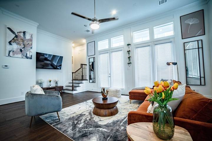 Apartamento para 7 personas, con balcón en Houston