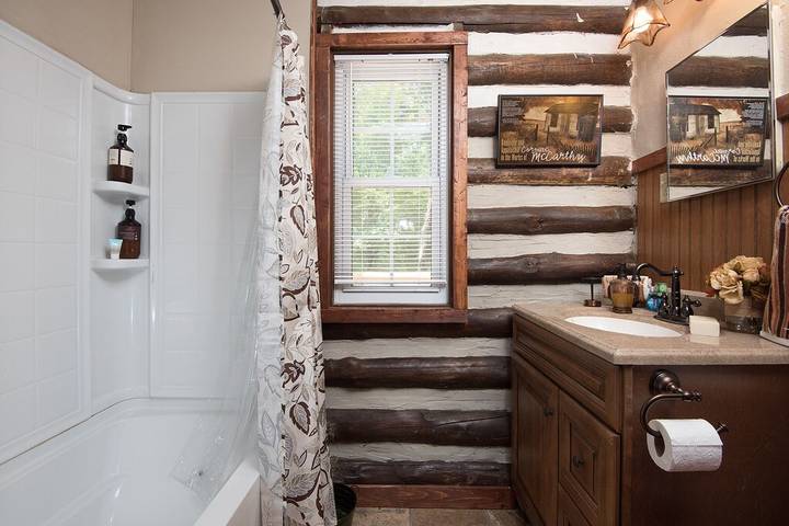 Blockhütte für 5 Personen, mit Balkon, mit Haustier - 1