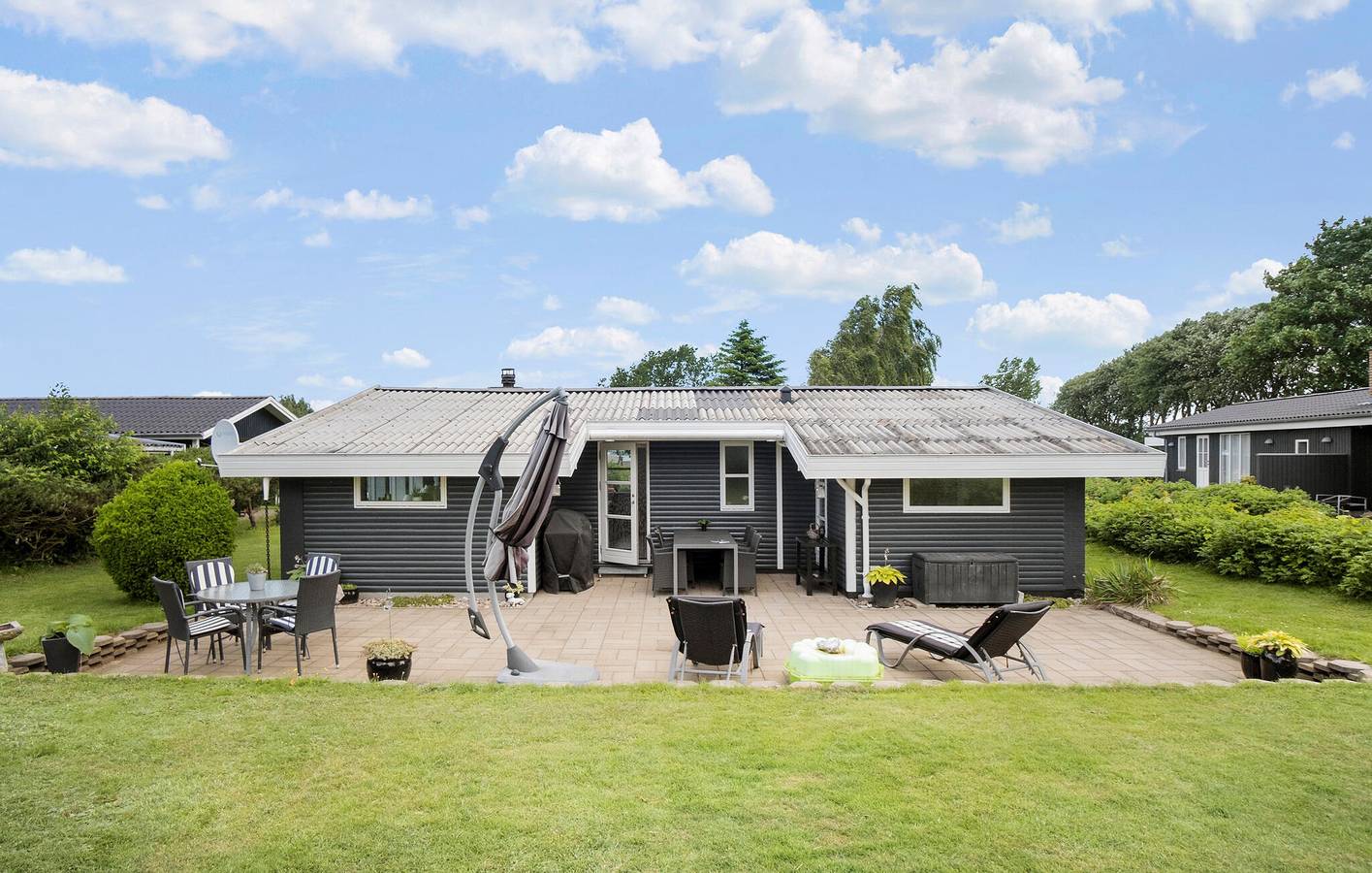 Ferienhaus für 6 Personen mit Terrasse in Hesseløje, Fåborg