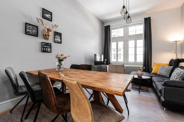 Ferienwohnung für 6 Personen, mit Balkon und Terrasse sowie Ausblick in Freiburg im Breisgau - 4