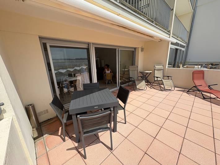 Ganze Wohnung, Ferienwohnung 'Le Poséidon' mit Meerblick, privater Terrasse und WLAN in Le Crotoy, Abbeville und Umgebung