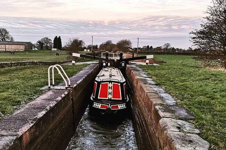 Hausboot für 2 Personen in England