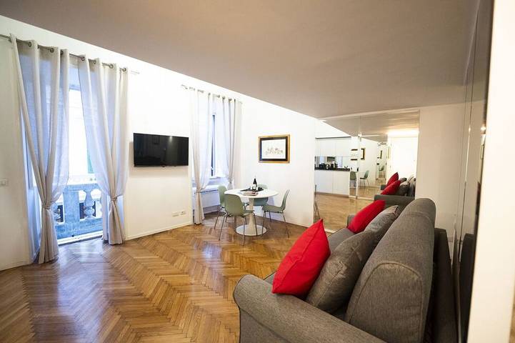Loft per 4 persone, con balcone in Scalinata di Trinità dei Monti