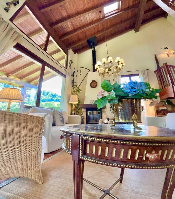 Casa rural para 9 personas, con Terraza además de Jardín y Vistas en Araiz - 3