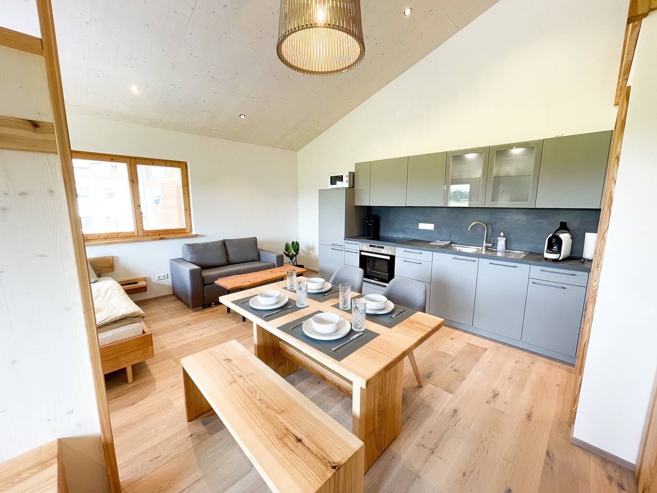 Ganze Ferienwohnung, Bodensee Apartment Allgäu Alpenblick in Wangen im Allgäu, Region Bodensee-Oberschwaben