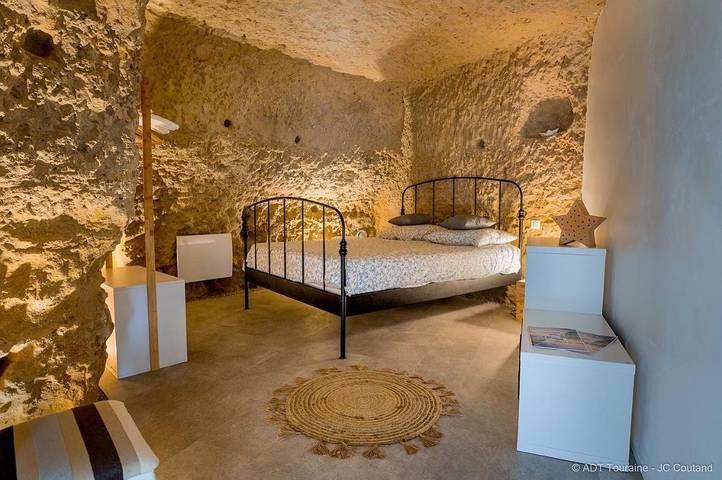 Location de vacances pour 4 personnes, avec Terrasse et Vue à Vouvray