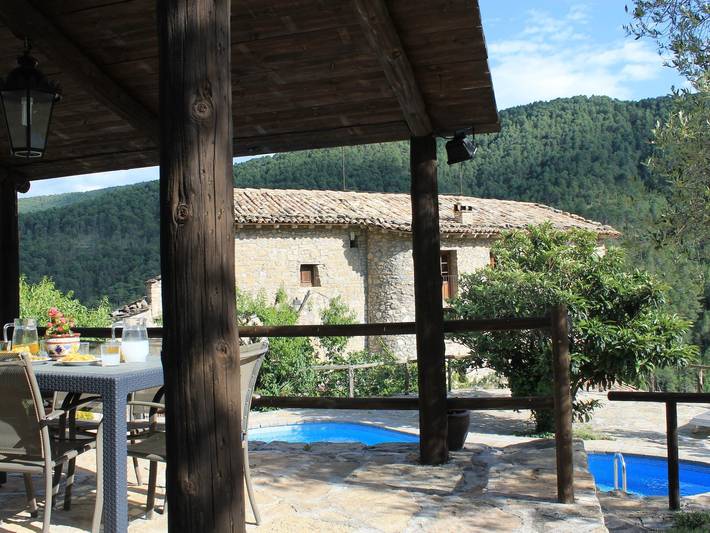 Casa rural para 16 personas, con piscina y jardín además de sauna y terraza en Provincia de Lleida - 4