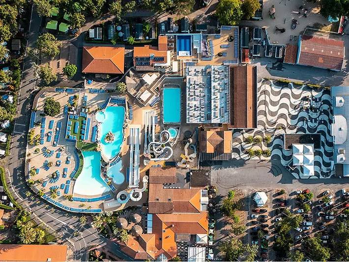 Camping für 6 Personen, mit Pool und Terrasse sowie Sauna in Messanges - 2