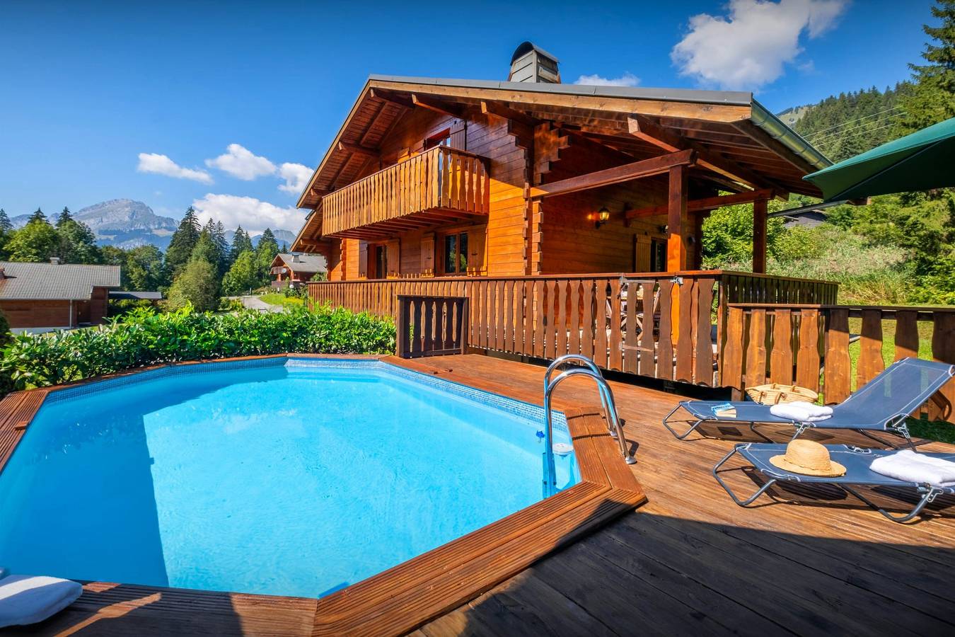Chalet für 12 Personen mit Balkon in Châtel, Les Portes du Soleil