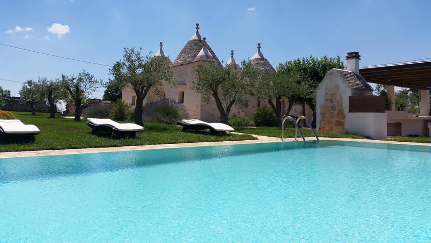 Villa per 14 persone, con Giardino a Martina Franca