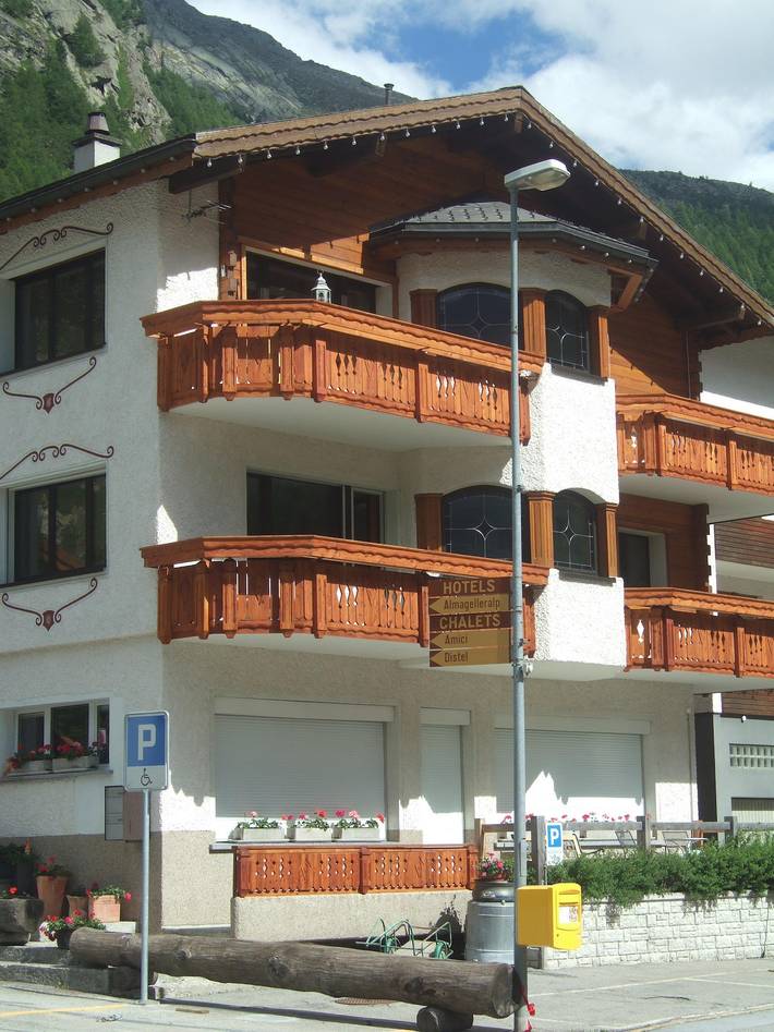 Vakantiewoning voor 6 personen, met Balkon in Saas-Almagell
