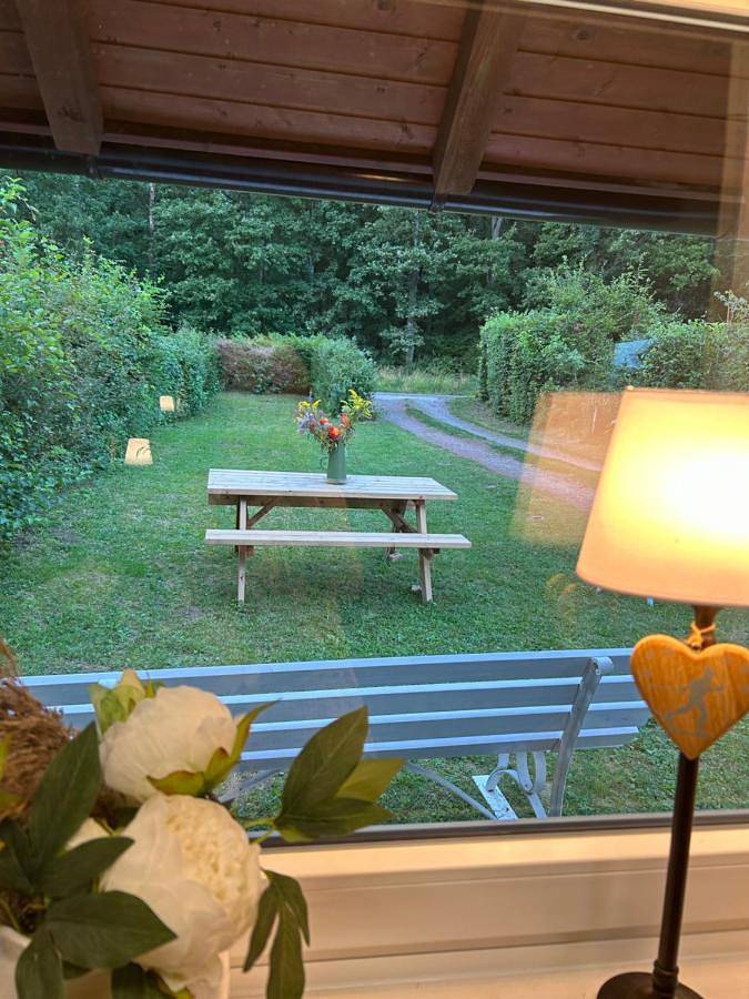 Gîte pour 2 personnes, avec terrasse et vue ainsi que vue sur le lac et jardin à Puttelange-aux-Lacs - 3