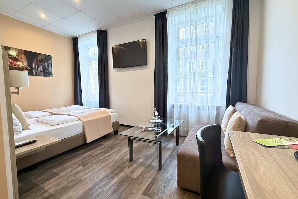 Zweibettzimmer, Dusche,Wc - Top Hotel Hohenstaufen in Deutsches Eck, Koblenz
