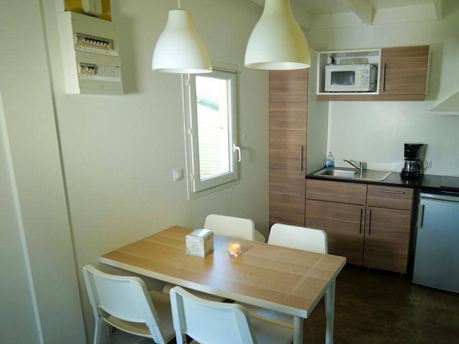 Camping Village de Reneville - Chalet 4 personen - Chalet Komfort - 28 m² - 2 Zimmer in Fécamp, Le Havre und Umgebung