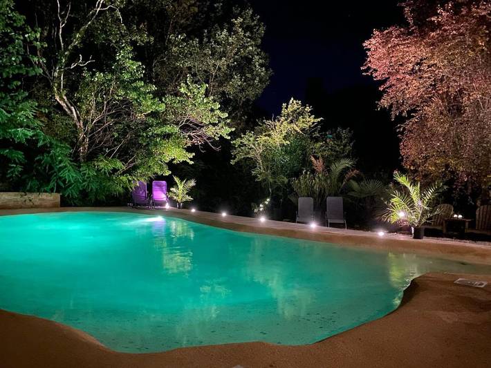 Location de vacances pour 6 personnes, avec piscine ainsi que jardin et vue, animaux acceptés à Daglan - 3