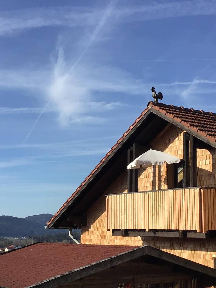 Ferienwohnung für 4 Personen, mit Balkon und Balkon/Terrasse sowie Garten in Lindberg