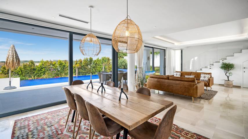 Finca für 8 Personen, mit Garten und Pool sowie Meerblick in Estepona - 4