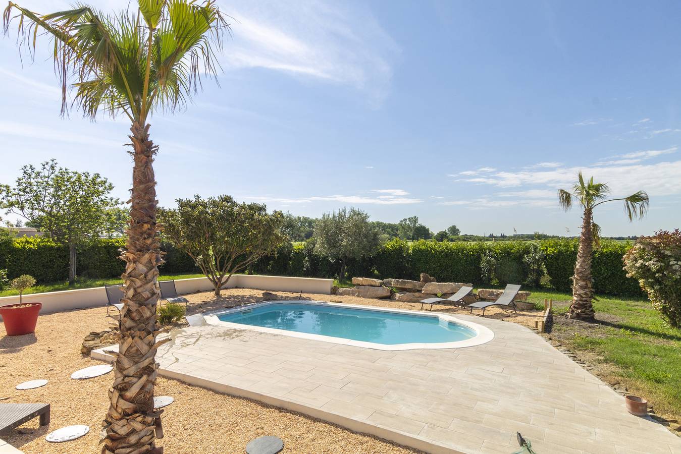 Villa les Buisses (6p) with pool in Provence in Piolenc, Vaucluse
