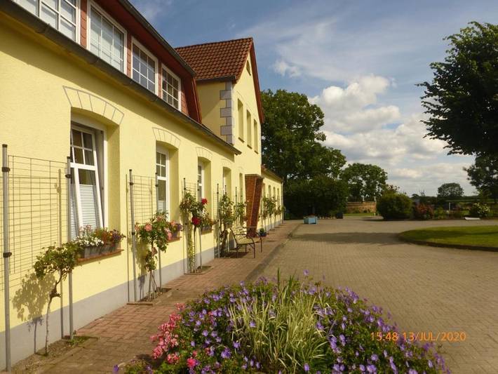 Ferienwohnung für 5 Personen, mit Terrasse und Garten sowie Ausblick in Dörphof - 4
