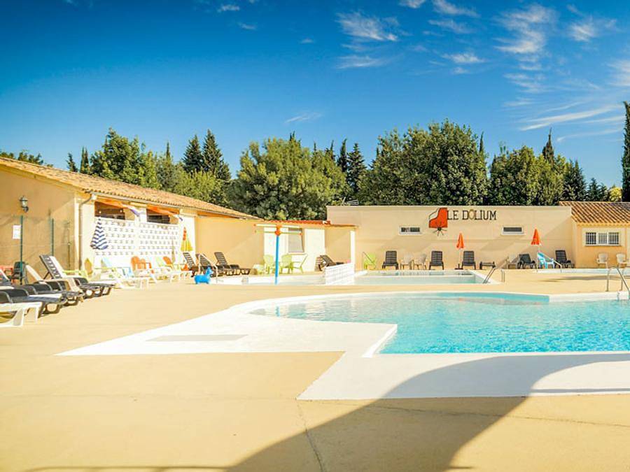 Camping für 5 Personen in Laudun-l'Ardoise, Nimes und Umgebung