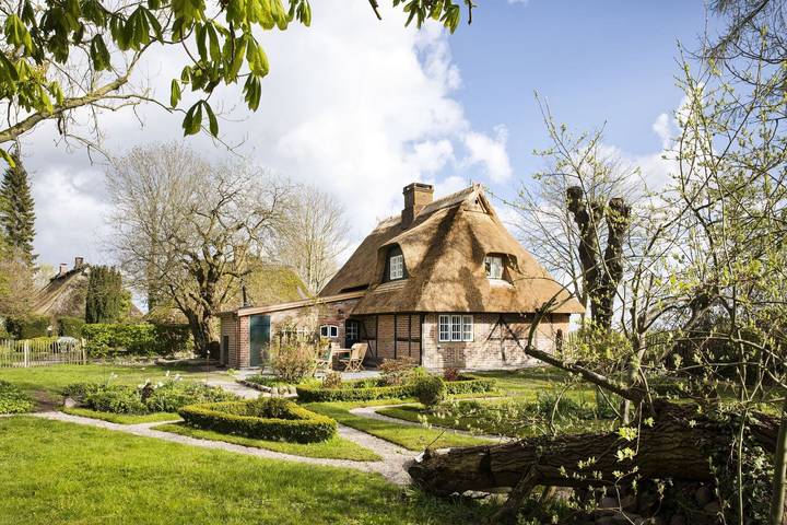 Ferienhaus für 4 Personen, mit Terrasse und Garten sowie Ausblick