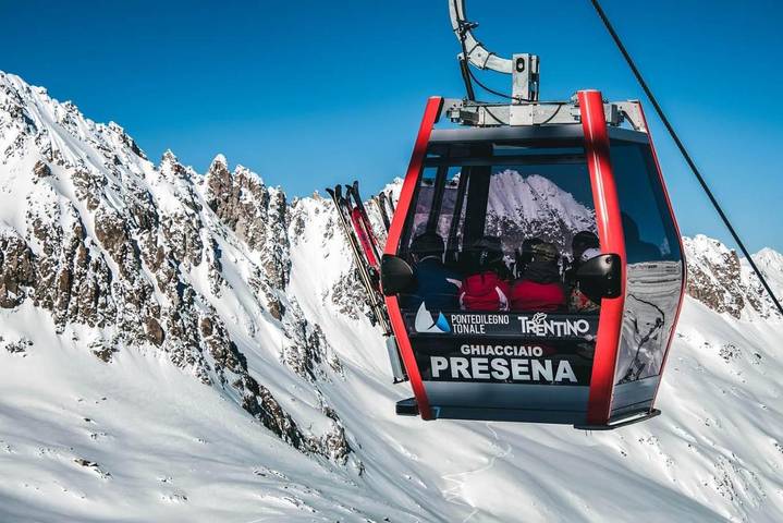 Gîte pour 4 personnes, avec Terrasse ainsi que Jardin et Vue dans Passo Del Tonale - 2