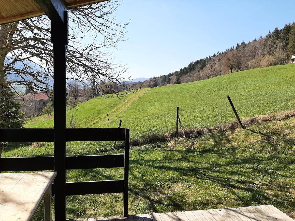 Chalet du camping la Porte St Martin in Saint-Martin-en-Vercors, Parc naturel régional du Vercors