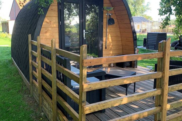 Chalet pour 2 personnes, avec terrasse et jardin dans le Nord-Pas-de-Calais