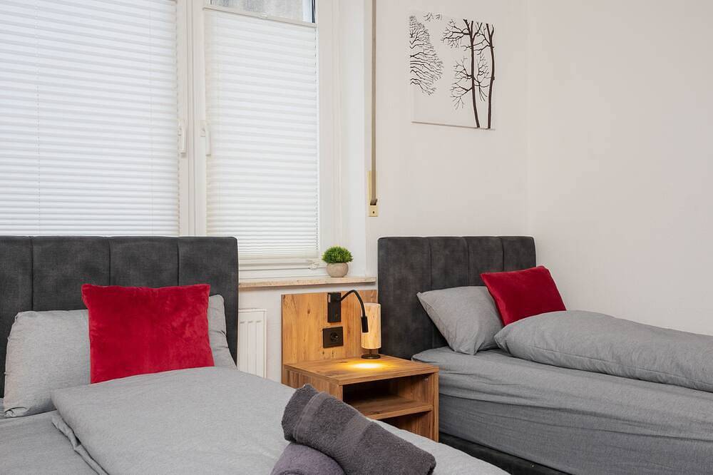 Ganze Wohnung, Serviceroom24 - Apartment 1 in Herten Wlan - Smart-Tv - 24-7 Check-in und Küche in Herten, Kreis Recklinghausen