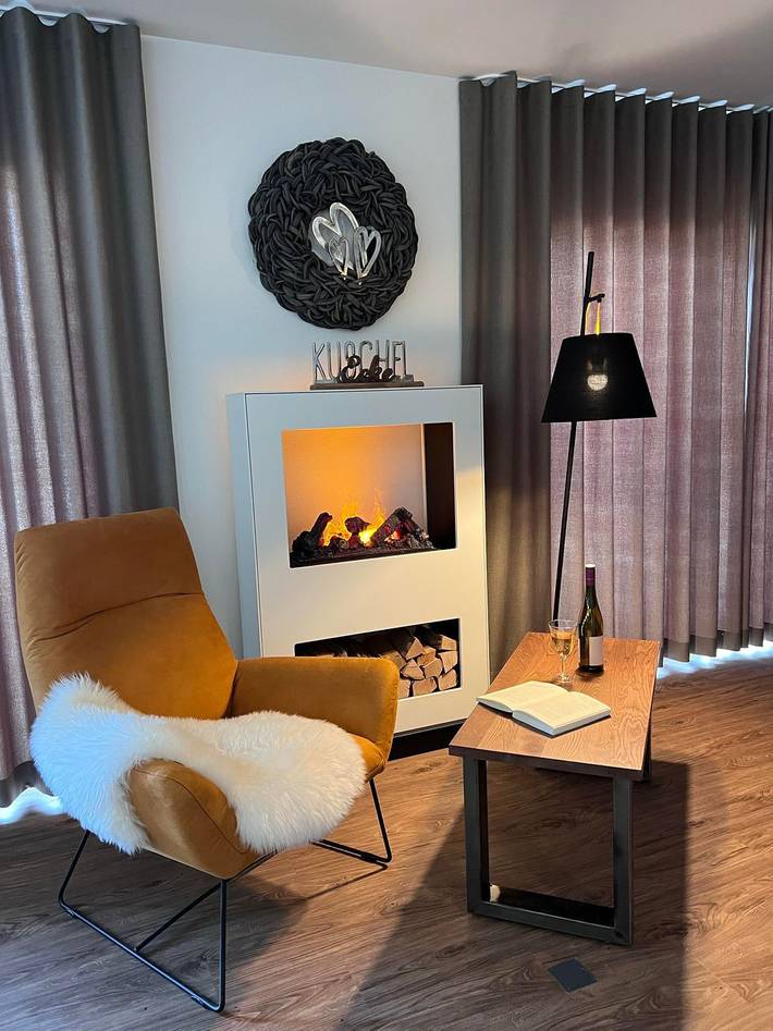 Ferienhaus für 5 Personen, mit Seeblick und Garten sowie Sauna, mit Haustier in Hessen