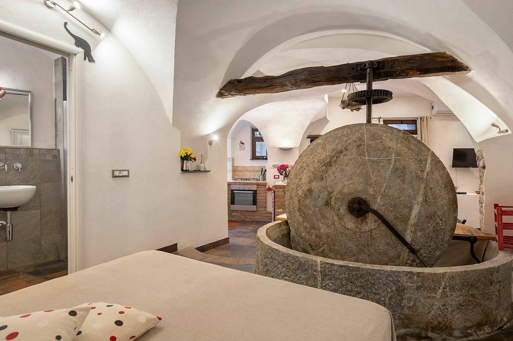 Ganze Wohnung, Herrliche Wohnung mit Klimaanlage,  W-Lan, Tv, Terrasse, Haustiere erlaubt und Parkplatz in Pietrabruna, Riviera di Ponente
