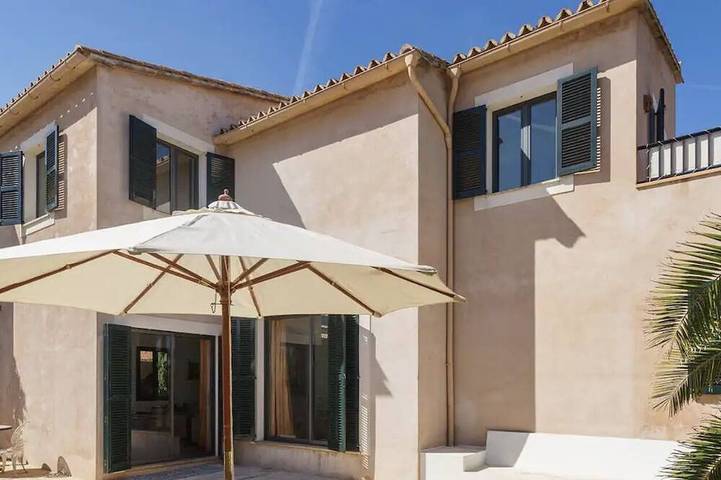 Maison de vacances pour 8 personnes, avec balcon et jardin à Colònia de Sant Pere