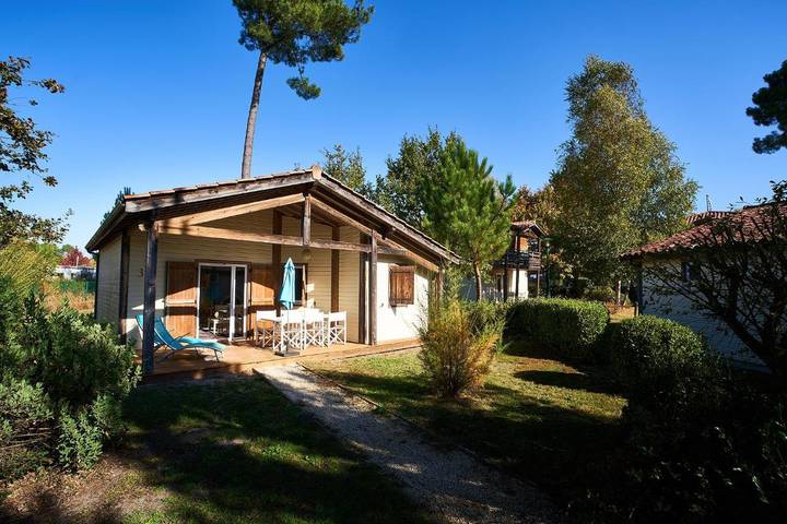 Parc de vacances pour 6 personnes, avec vue et sauna ainsi que jardin et piscine, animaux acceptés dans les Landes - 3